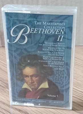 The Masterpiece Collection: Beethoven II Vol. 5 Factory Sealed Audio Tape 1997 - Image 1 of 4