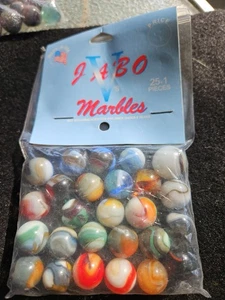  2004 JABO 25 + 1 COUNT BAG OF CLASSICS MARBLES - Picture 1 of 4