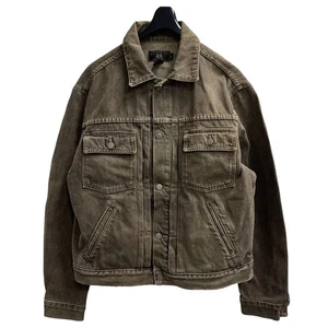 RRL Double RL 2nd Type Three-Star Denim Jacket Brown Made in USA M F/S - Picture 1 of 18