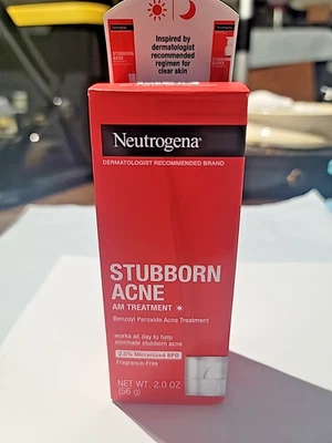 Neutrogena Stubborn Acne AM Treatment, 2.0 oz (56 g) - Exp. 01/ 2027 - Image 1 of 4