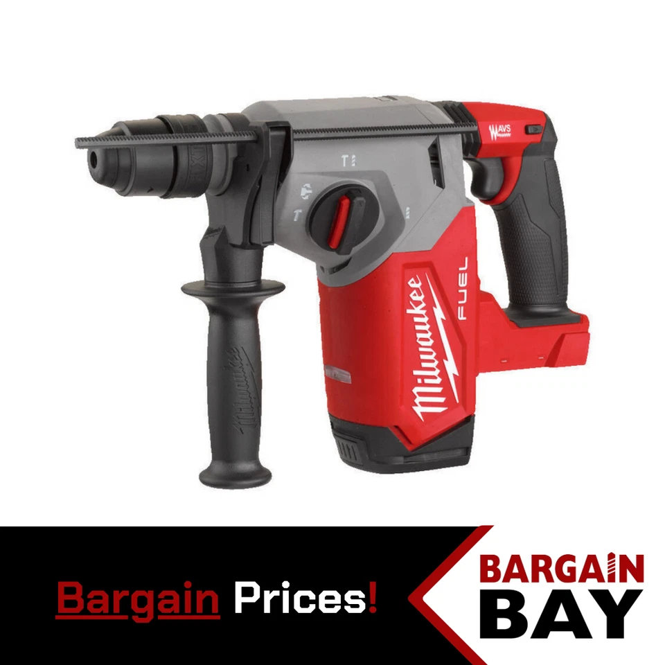 Milwaukee M18FHX-0X 18v Fuel 4 Mode SDS Hammer Drill Naked in Case