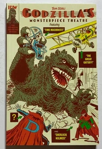 GODZILLA MONSTERPIECE THEATER Tom Scioli PB BOOK Sherlock Holmes EC - Picture 1 of 2