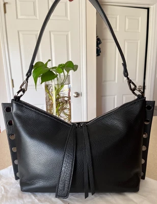 Hammitt Mr. G Medium - Black Gunmetal Shoulder Bag $525 NWT - Image 1 of 4