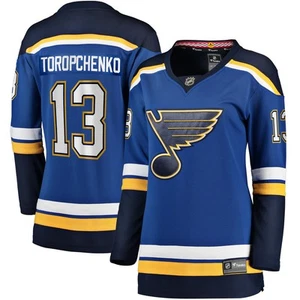 Mujer Fanática Alexey Toropchenko Azul St. Louis Blues Home Breakaway Player - Imagen 1 de 3