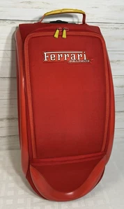 Ferrari Cambio Trasporto Viaggio Rolling Roller Bag Valigia Rosso Giallo 23"x 12" - Foto 1 di 24