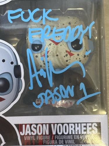 Ari Lehman Signed Jason Pop With F Freddy Inscription | eBay