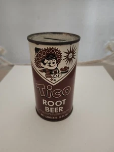 Bidone Birra Radice Tico Radice 1968 Acciaio Side Bank Top Columbus OH Raramente Visto Grafico - Foto 1 di 6