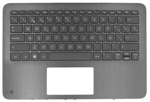 Original Español Palmrest Teclado para HP PROBOOK X360 11 G5 G6 QWERTY - Picture 1 of 3
