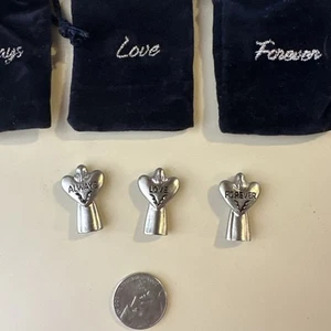 Guardian Angel Mini Figurine Set of 3 Love Always Forever - Picture 1 of 4
