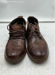 Frye Womens Brown Leather Round Toe Lace Up Ankle Chukka Boots Size 11M - Picture 1 of 10