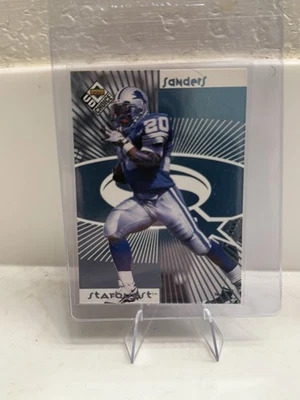 1998 Upper Deck UD Choice - Starquest Barry Sanders #20 Blue - Image 1 of 2