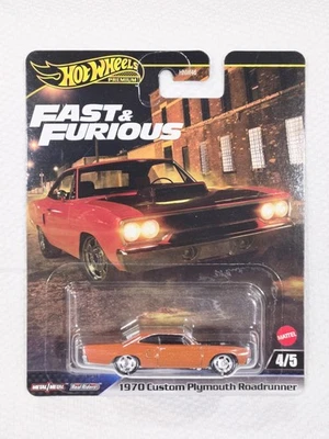 😎👍 风火轮高级 1970 定制普利茅斯 Roadrunner Fast & Furious 4/5 — 第 1/2 张图片