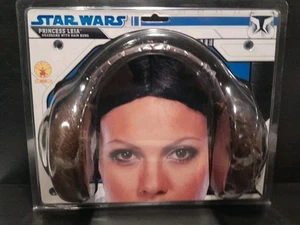 Diadema Star Wars Princesa Leia Con Moños para el Pelo - Disfraz Halloween Disney - Imagen 1 de 6