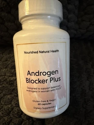 Bloqueador de Andrógenos Nutrido Salud Natural Plus 60ct EXP 04/2026 NUEVO SELLADO Foto 1 de 2