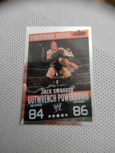 Jack Swagger Gutwrench Powerbomb  Carte Catch Slam Attax Evolution 2008 - Imagen 1 de 3