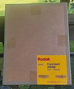 Kodak Contact 2000 Film Pelicula 11x14. 100 Blatt Karton DA4 abgelaufen versiegelt - Bild 1 von 3