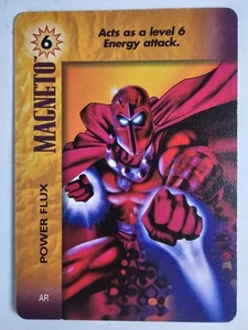 Marvel Overpower card Power Flux Magneto Special RARE -- We Combine Shipping - Picture 1 of 2