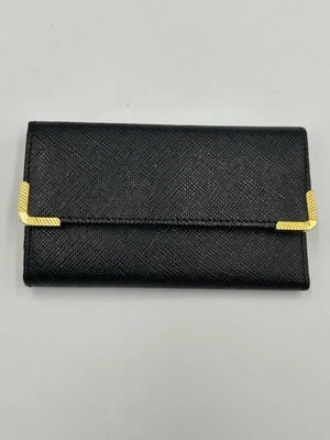 Vintage Judith Leiber Saffiano Leather Key Holder Made In Italy - Image 1 of 4