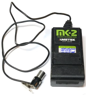 DOSÍMETRO DE AUDIO AMETEK MK-2 Monitor de sonido de ruido de decibelios DUPONT Foto 1 de 4