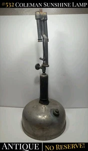 ✨ANTIK✨ DIE NEUE SUNSHINE SICHERHEITSLAMPE 532 MADE BY COLEMAN - Kansas City Mo. - Bild 1 von 24