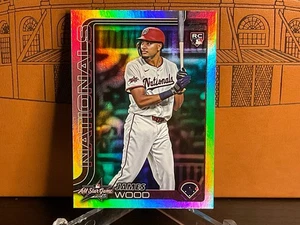 James Wood, Washington Nats - 2025 Topps…Rainbow Foil Parallel Rookie Card (RC) - Bild 1 von 2