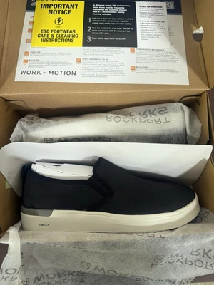 Rockport Works Women's Parissa Composite Toe Slip-on Work Shoe RK643, 7.5M - Image 1 of 4