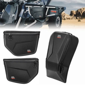 EVA X3 Front Door Bags + Center Seat Storage Bag For Can Am Maverick X3 2017-24 - Picture 1 of 17