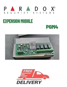 Paradox Security PGM4 PGM expension module sistemas de seguridad originales genuinos - Imagen 1 de 1
