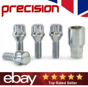 Locking Wheel Nuts Bolts for Nissan Qashqai Alloys - Picture 1 of 11