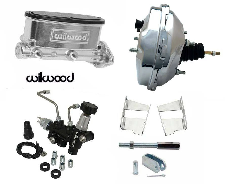 1965 - 68 雪佛兰 Impala 9 英寸铬制 Wilwood 动力制动增强器套件 — 第 1/4 张图片