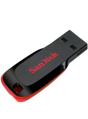 SanDisk SDCZ50-008G-B35 Cruzer Blade 8GB USB Flash Drive - Image 1 of 2