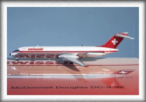 B Models 1:200 Swissair Douglas DC-9-32 "HB-IFZ" B-932-SR-IFZ - Imagen 1 de 6