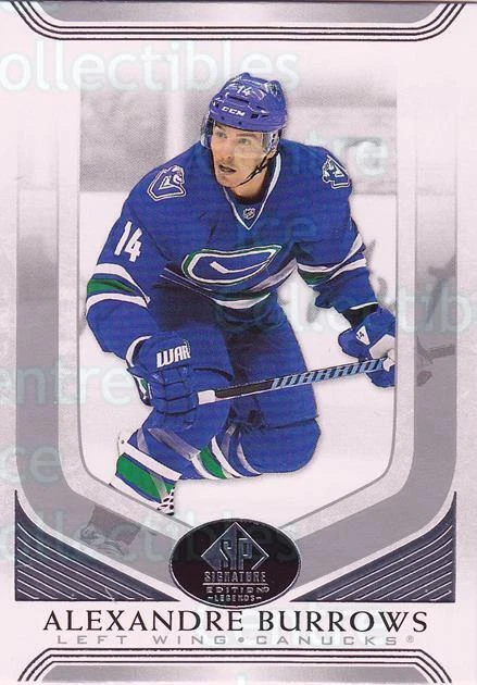 2020-21 SP Signature Edition Legends #287 Alexandre Burrows - Image 1 of 1