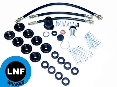 Plymouth Special Deluxe Brake Hose Master Cylinder Wheel Cylinder Kits 50 1950 - Image 1 of 4