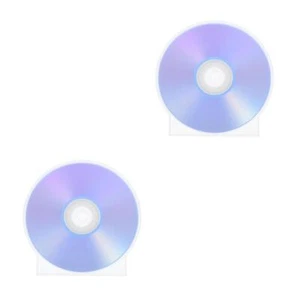 2 PCS Blank Dvd Discs for Burning Rewritable Cd Dvds Video Painting - Afbeelding 1 van 12