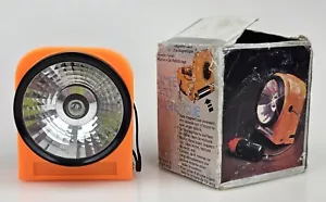 Auto Magnetic Lite 12 V 12 Volt Auto LKW Licht Einziehbar 12' Kabel Orange Vintage - Bild 1 von 18