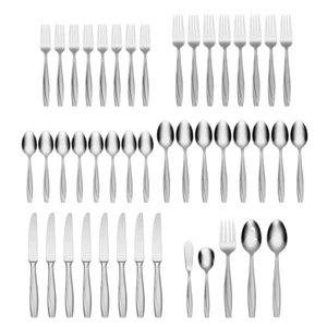 Oneida Stainless Flatware CLEO - Service for Eight - 45pc Set N/O - Bild 1 von 1