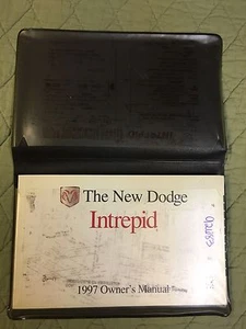 Dodge Intrepid 97 1997 dueño manual con estuche envío gratuito manual del dueño - Imagen 1 de 2