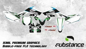 Grafikkit Kawasaki KXF 450 2012 2013 2014 2015 KXF450 KX450F Aufkleber Aufkleber - Bild 1 von 1