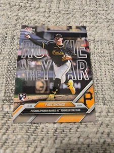 Paul Skenes 2024 Topps Now #OS-2 Rookie Of The Year Pittsburgh Pirates - Picture 1 of 2