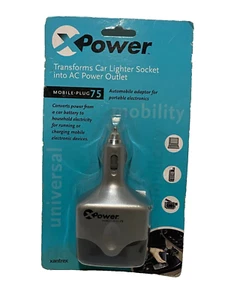 XPower Pocket Power Inverter, 60 Watt Car Adapter DC To AC New Sealed - Bild 1 von 3