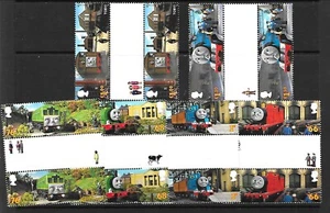 GROSSBRITANNIEN SC 2908-13 NH RINNENPAARE VON 2011 - THOMAS TRAIN. Sc$32+ - Bild 1 von 1