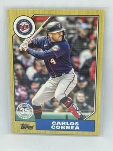 Carlos Correa 1987 Retro 2022 Topps Update Series # 87TBU-27 - Bild 1 von 2