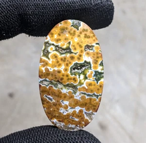River Jaspis Edelstein Schmuck Cabochone 1JUL89 - Bild 1 von 3