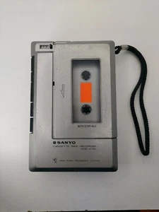 SANYO M 1150 CASSETTE TAPE RECORDER - Imagen 1 de 9