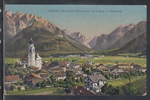 AK Toblach mit Neunergruppe und Eingang ins Ampezzotal DA1389 - Bild 1 von 1