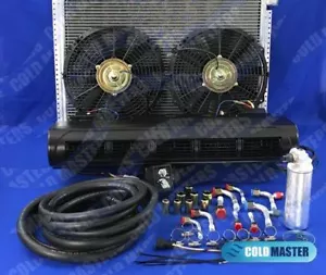 A/C KIT UNIVERSAL UNDERDASH EVAPORATOR 228-B 12V NO COMPRESSOR WIT ELEC HARNESS - Picture 1 of 11