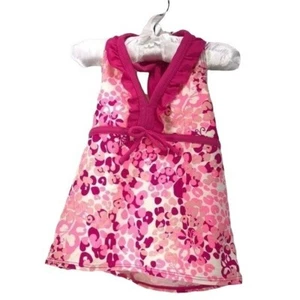 Joe Boxer Girl’s Vintage 90's Pink Tankini Swimsuit Top Bathing Suit Medium - Picture 1 of 6