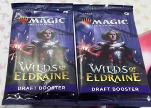 DUE Wilds of Eldraine Set Booster Pack 2x sigillato in fabbrica NUOVO Magic the Gathering - Foto 1 di 1