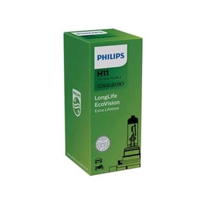 Bombilla de faro Philips LongLife EcoVision H11 (711) 12362LLECOC1 paquete único - Imagen 1 de 2